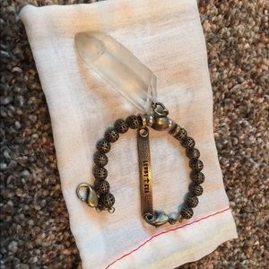 Lenny & Eva bracelet with large crystal EUC